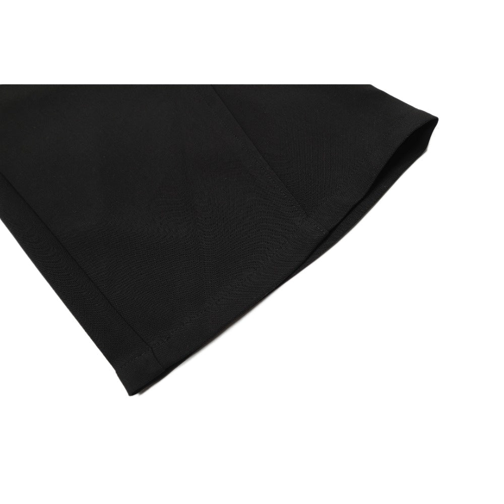 Leather - Trimmed Suit Pants - Thrashink