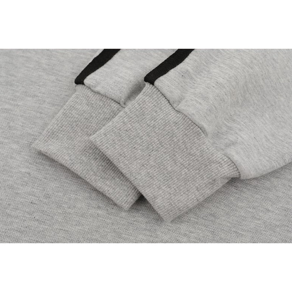 Letter Embroidered Loose Casual Sweatshirt - Thrashink