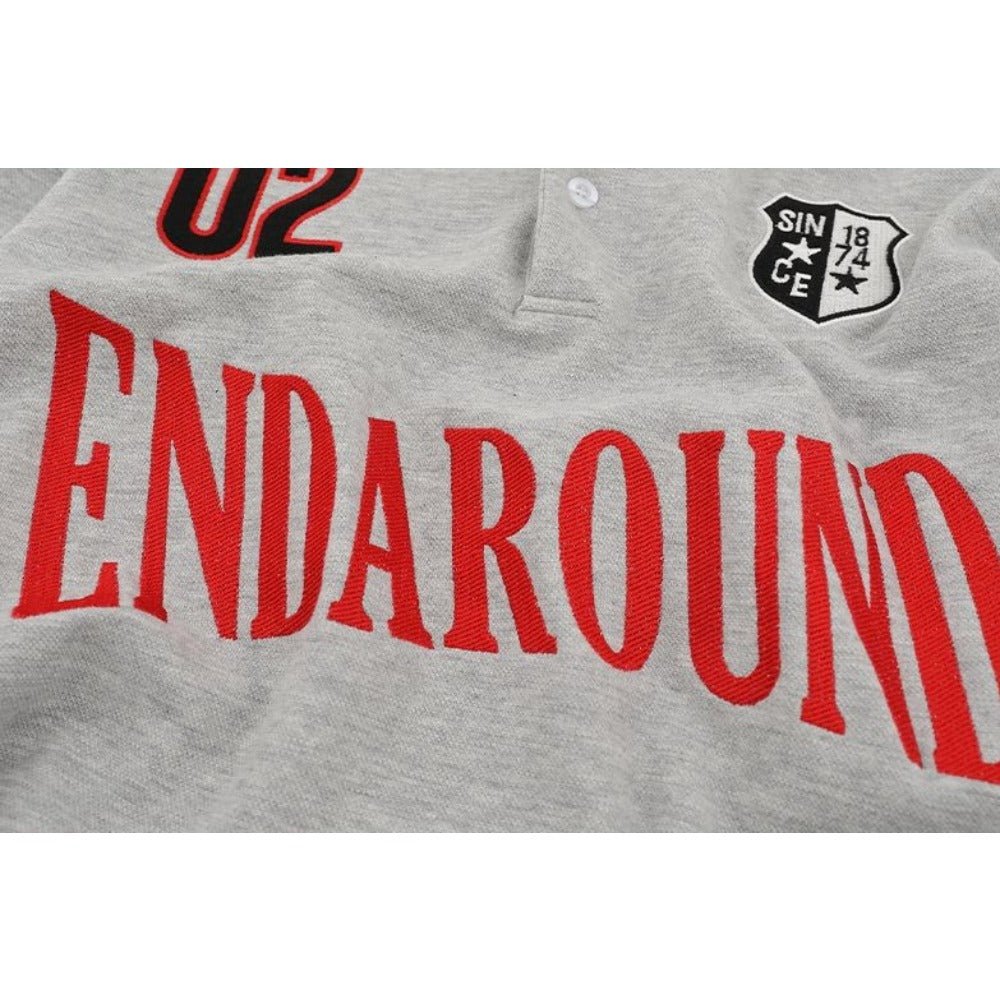 Letter Embroidered Loose Casual Sweatshirt - Thrashink