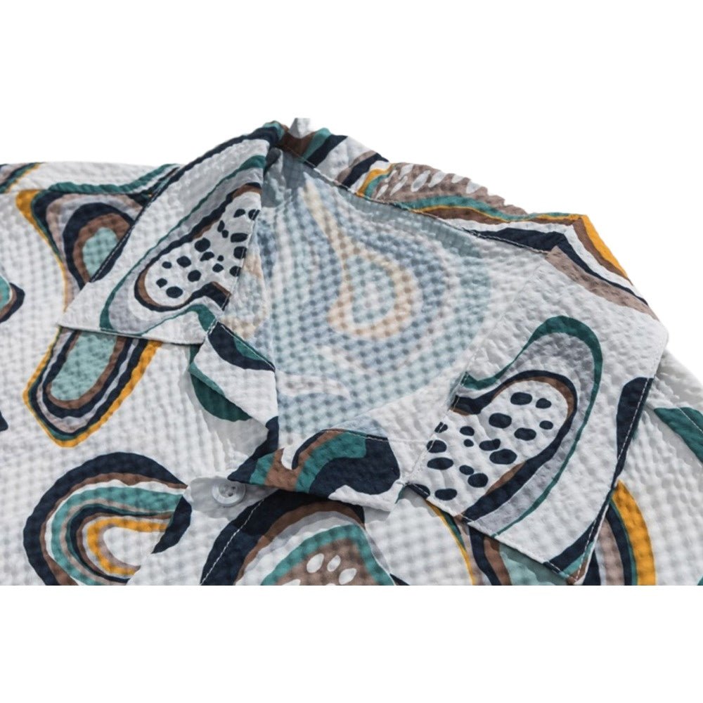 Messy Pattern Vintage Groove Shirt - Thrashink