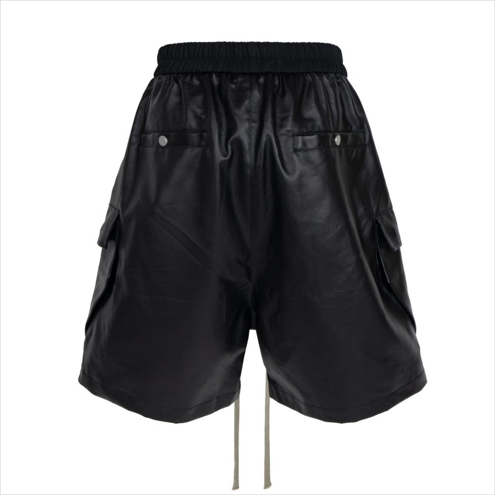 Metallic Cargo Shorts - Thrashink
