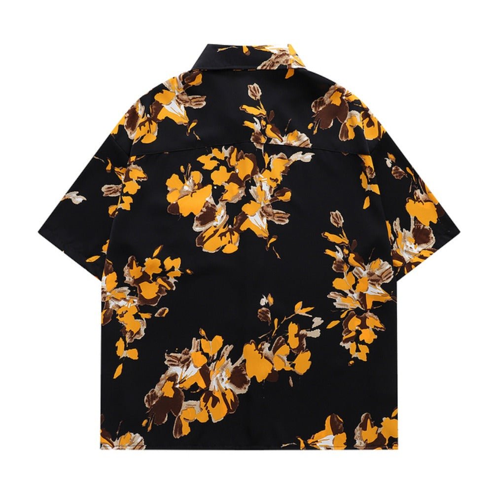 Midnight Blossom Shirt - Thrashink