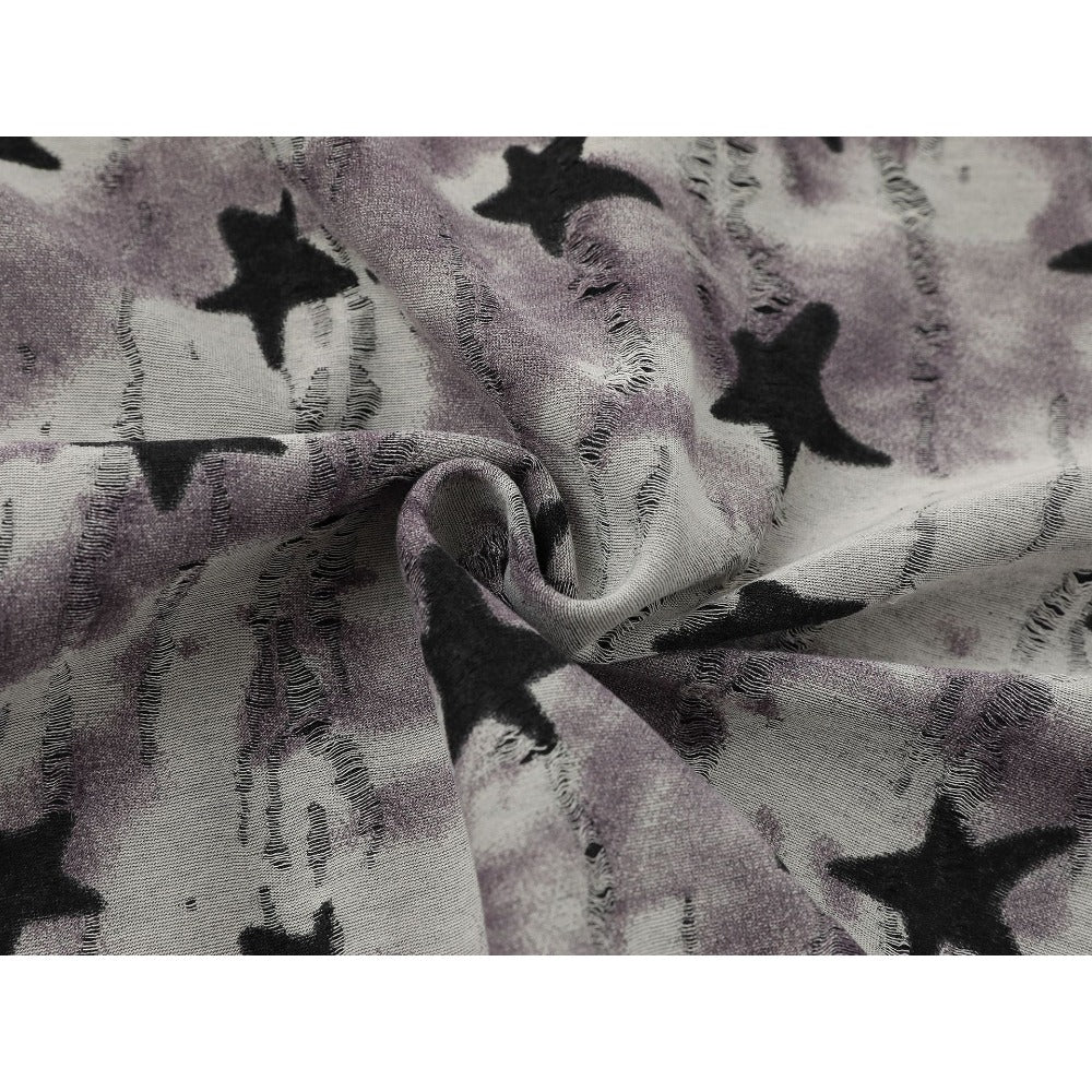 Misty Star Camo Zip Hoodie - Thrashink