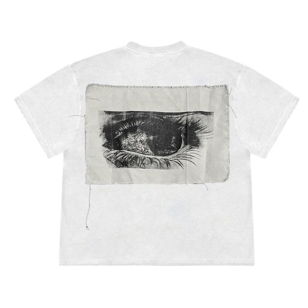 Mottled Patchwork Art T-Shirt - Thrashink