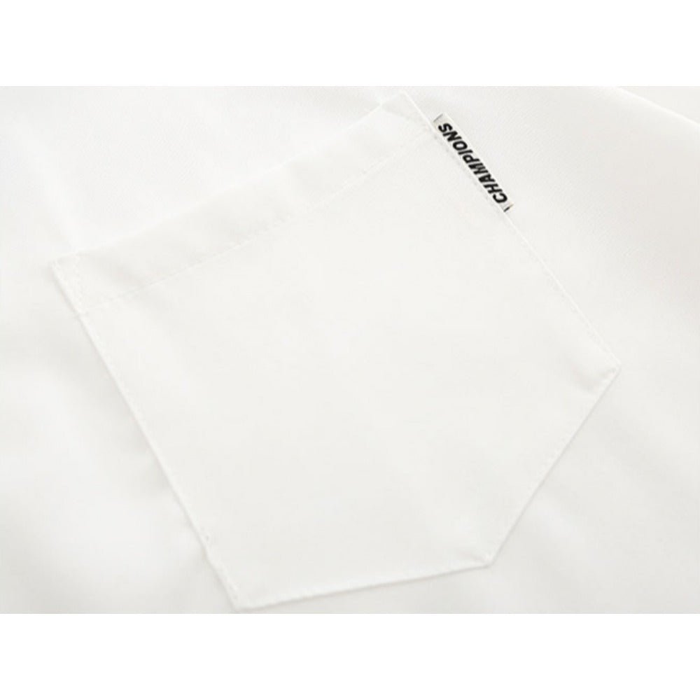 Necklace Short Sleeve Shirt - Thrashink
