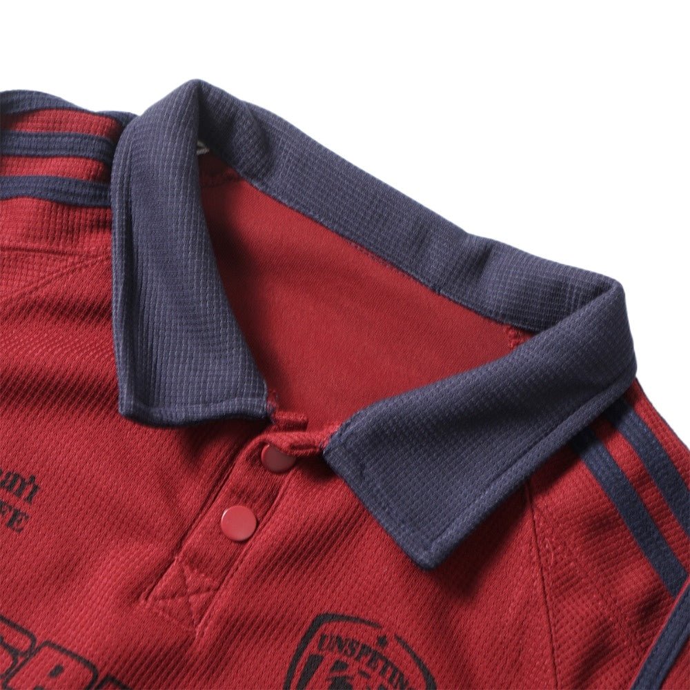 No. 01 Retro Sports Polo Shirt - Thrashink