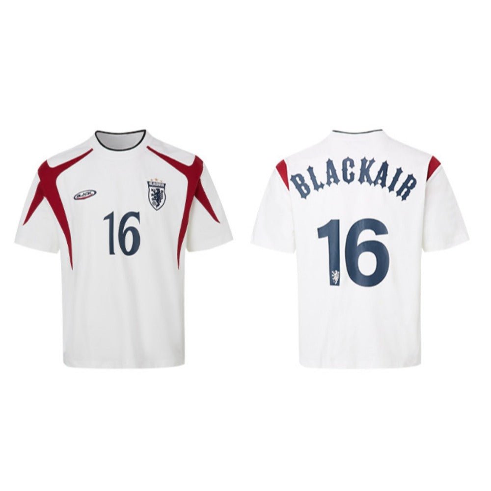 No. 16 Patchwork Badge Jersey - Thrashink