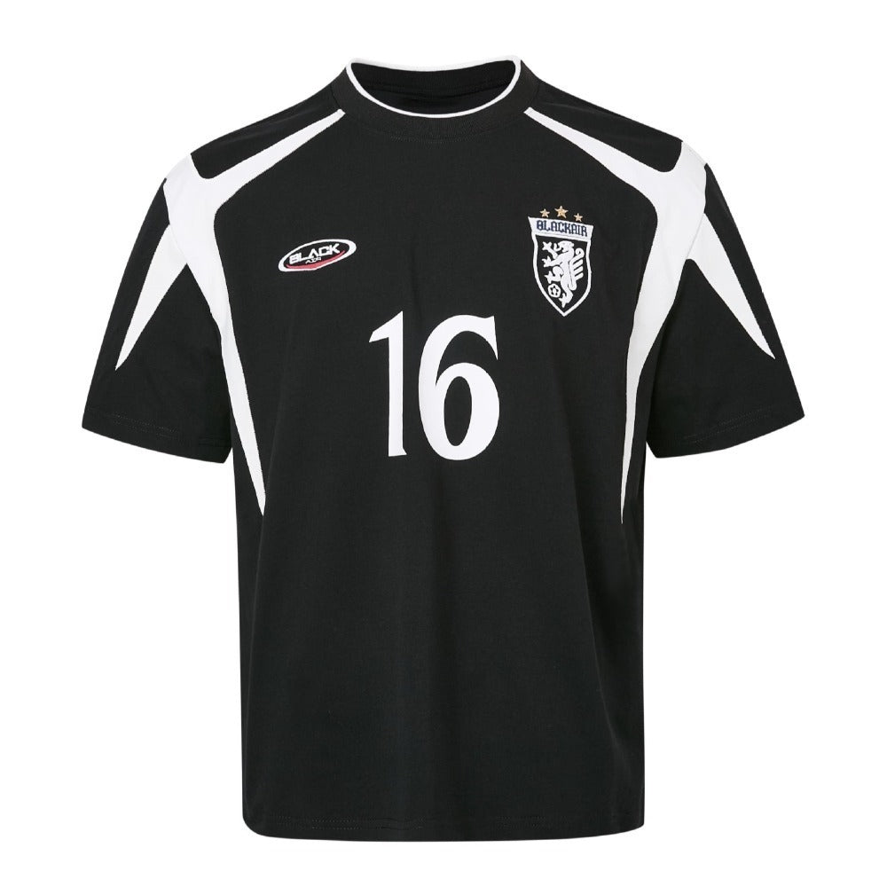 No. 16 Patchwork Badge Jersey - Thrashink