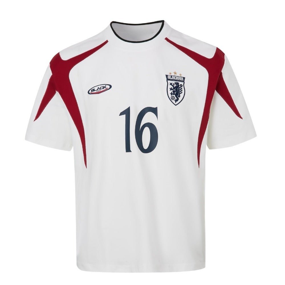 No. 16 Patchwork Badge Jersey - Thrashink