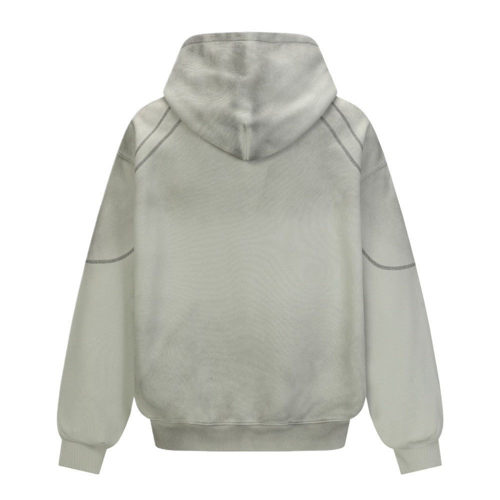 No. 28 Distressed Street Hip - hop Hoodie - Thrashink