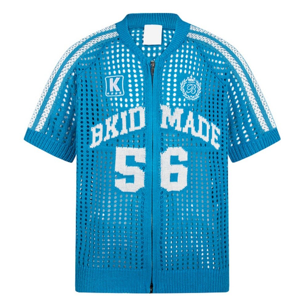 No.56 Openwork Knitted Shirt - Thrashink