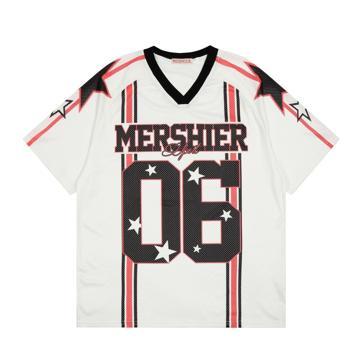 No.6 Star Jersey T-Shirt - Thrashink