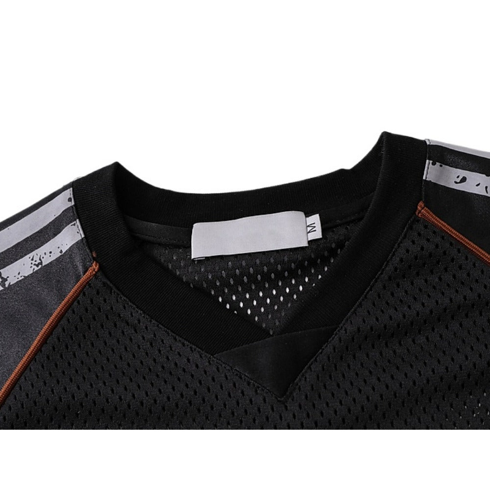 No.90 Star Jersey T-Shirt - Thrashink