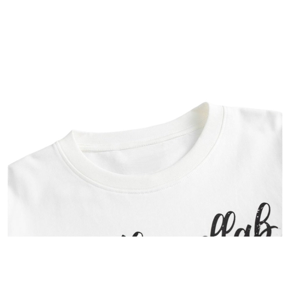 Note Graffiti Print Long Sleeve T-Shirt - Thrashink