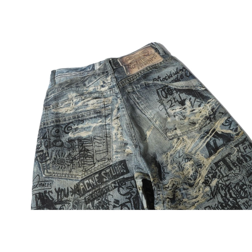 Optical Illusion 3D Printed Jeans - Thrashink