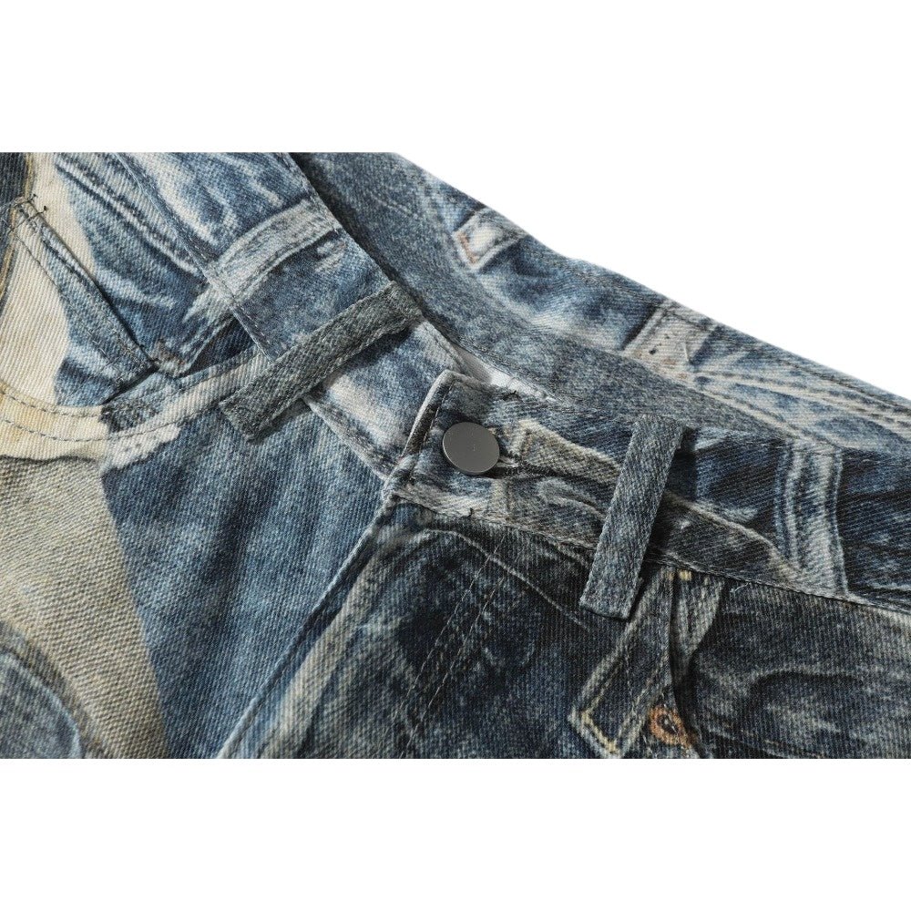 Optical Illusion 3D Printed Jeans - Thrashink