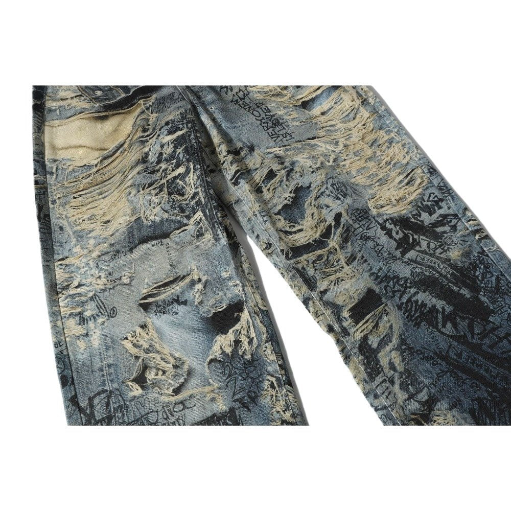Optical Illusion 3D Printed Jeans - Thrashink