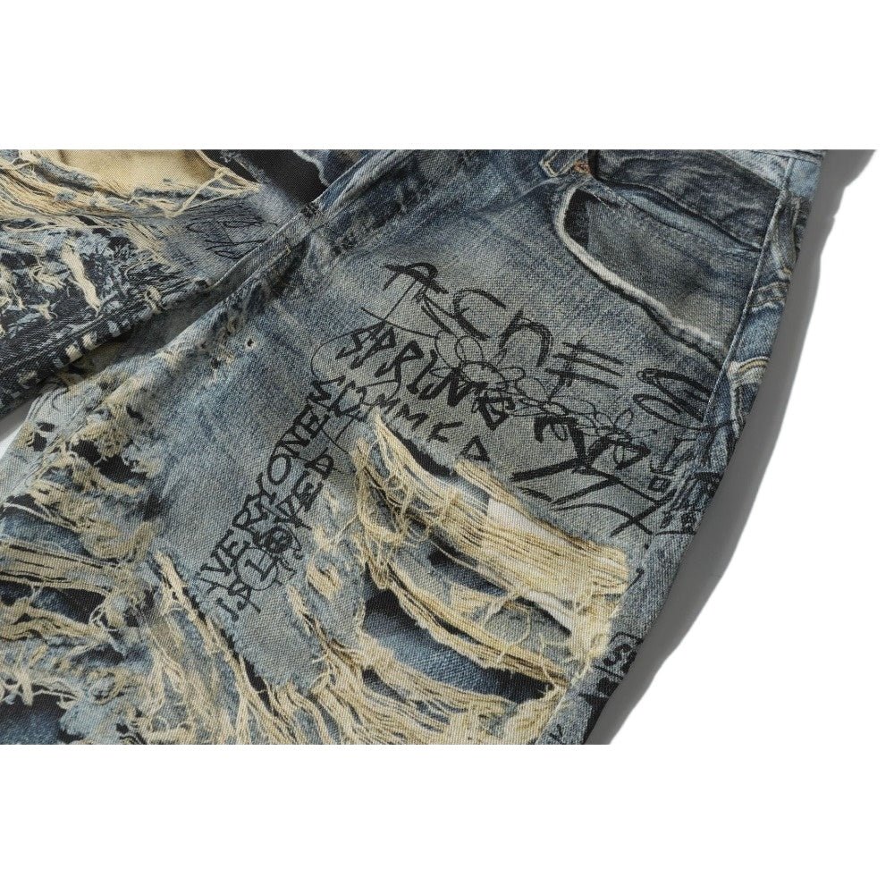 Optical Illusion 3D Printed Jeans - Thrashink