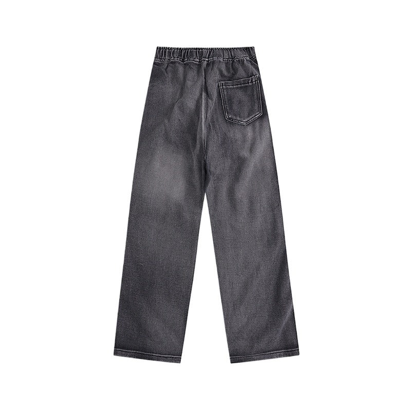 Patchwork Design Ripped Jeans - Thrashink