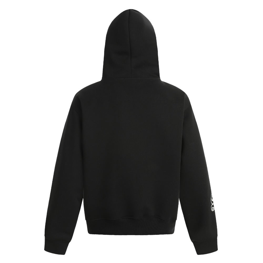 Pearl Embellished Hoodie - Thrashink