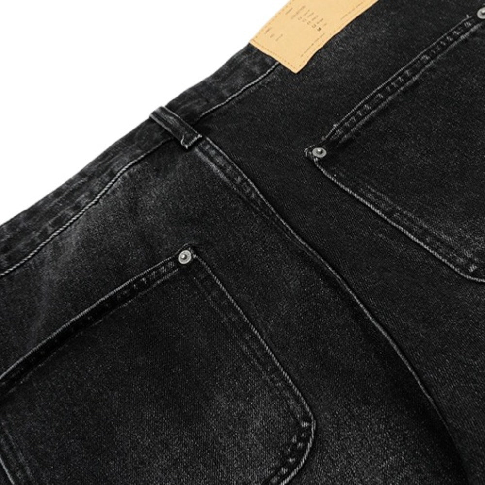 Pigeon Print Loose Jeans - Thrashink