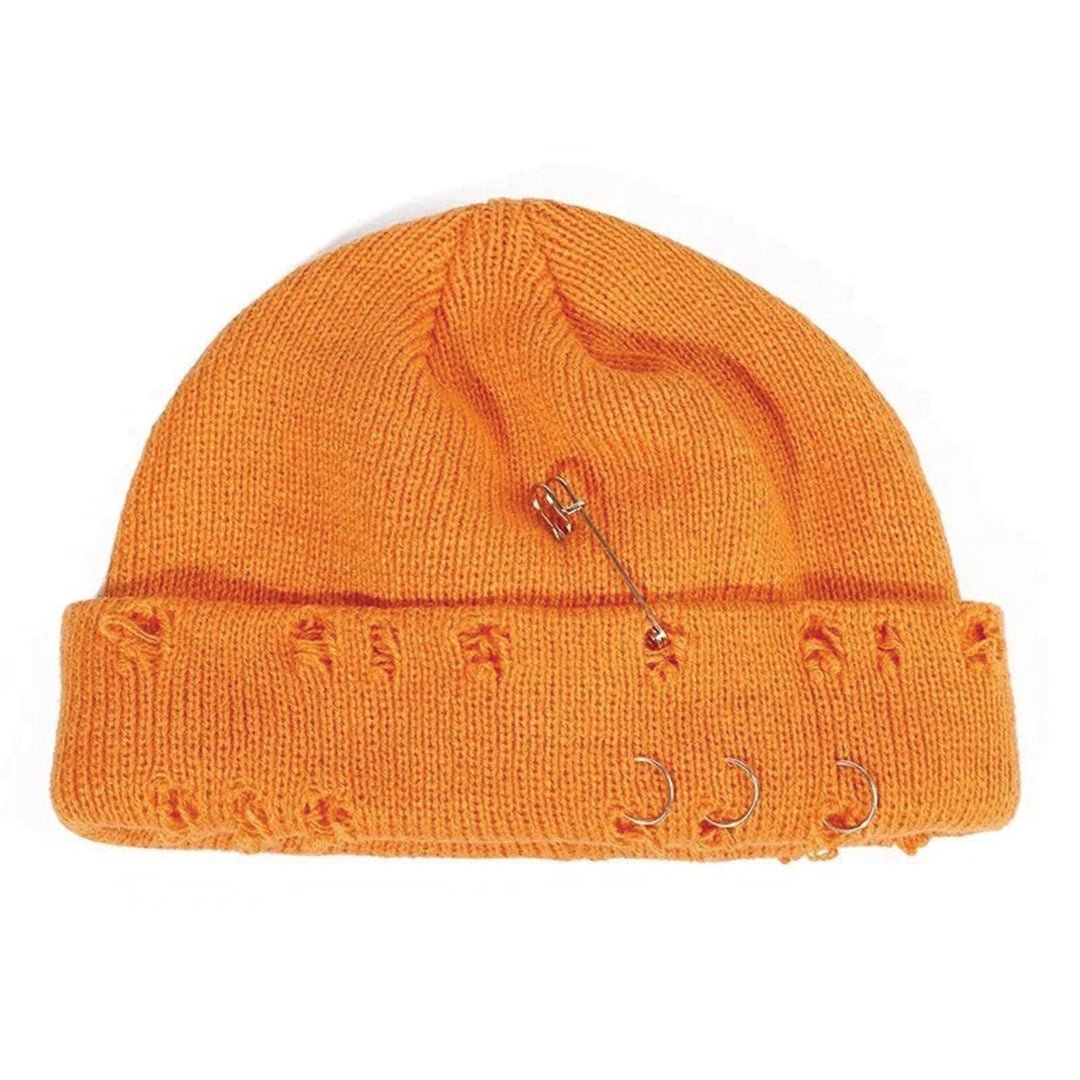 Pins and Hoops Beanie Cap - Thrashink