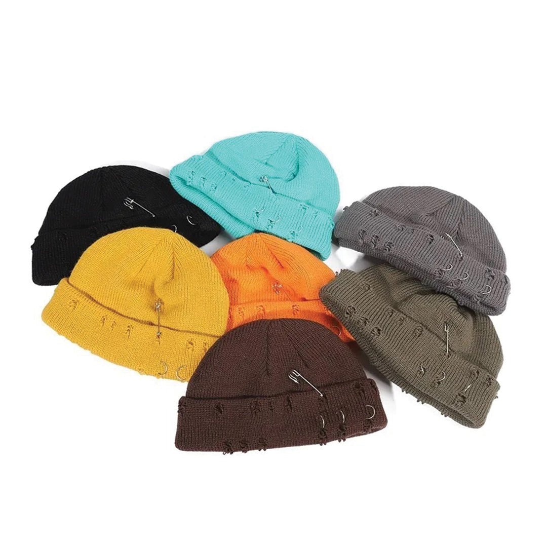 Pins and Hoops Beanie Cap - Thrashink