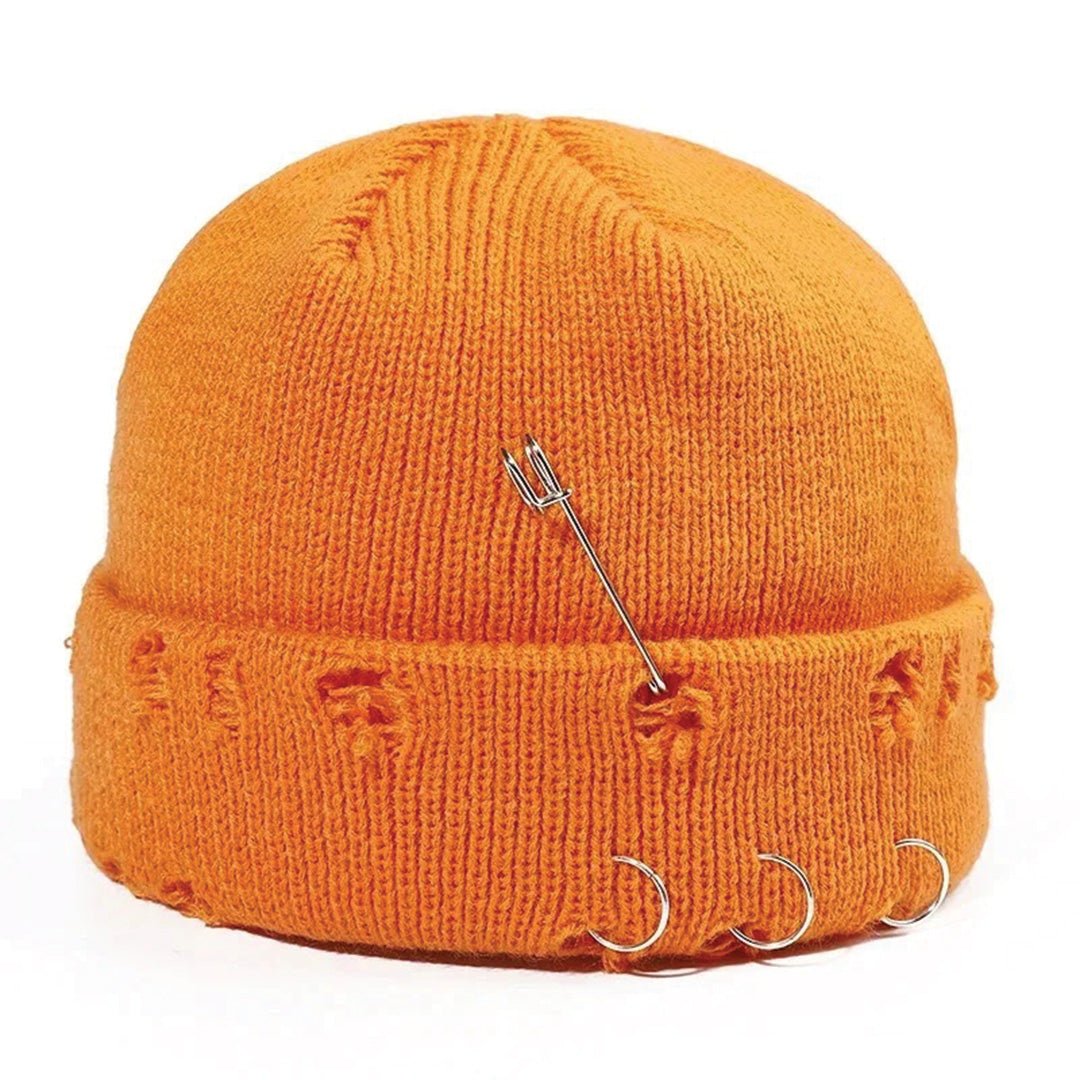 Pins and Hoops Beanie Cap - Thrashink
