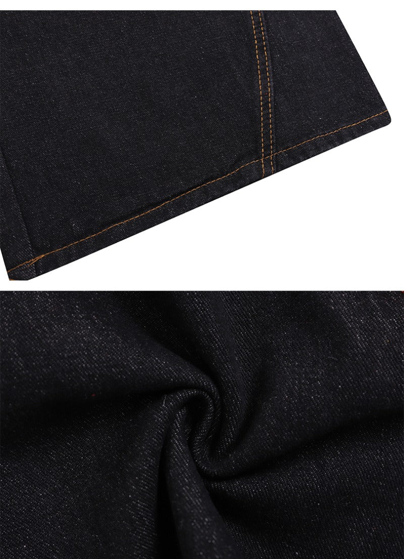 Plaid Pocket Capri Denim Shorts - Thrashink