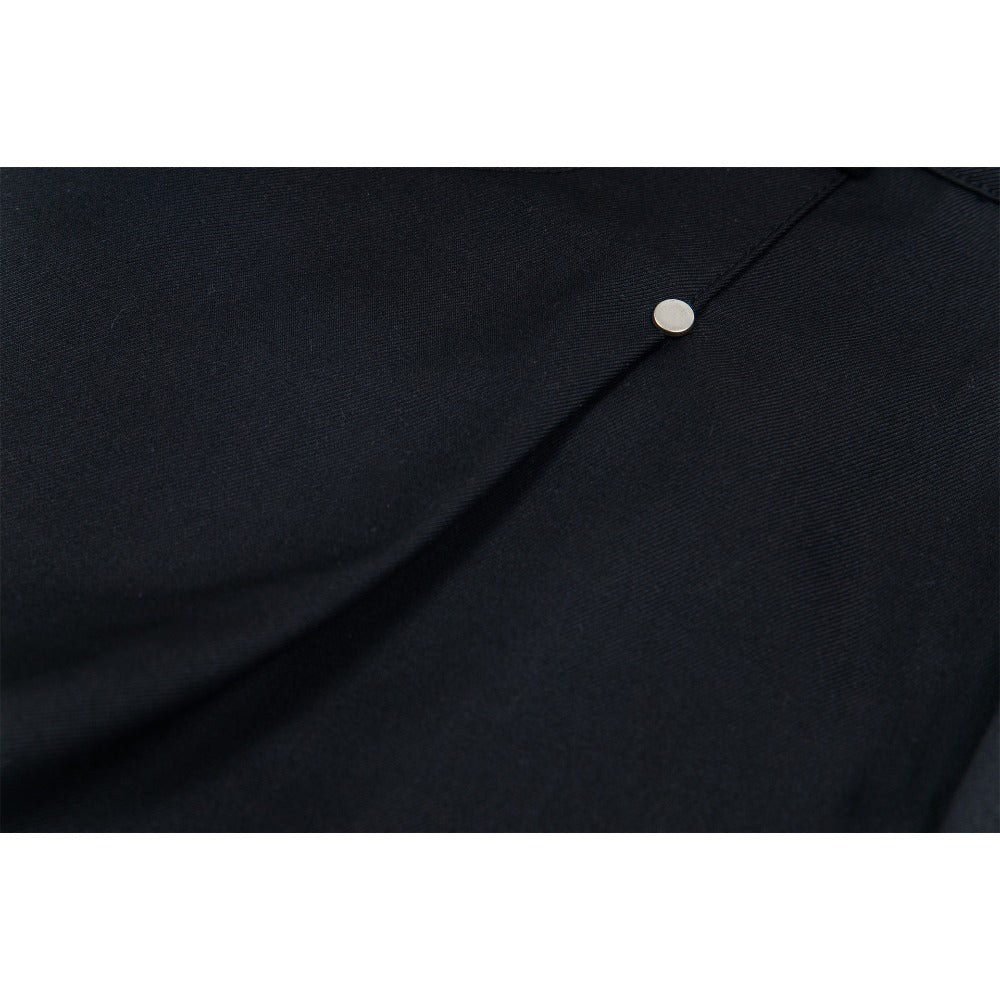 Pleated Rivet Suit Shorts - Thrashink