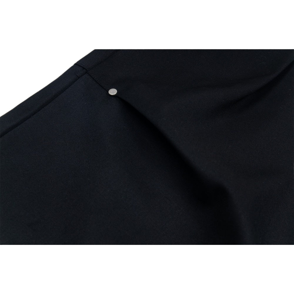 Pleated Rivet Suit Shorts - Thrashink