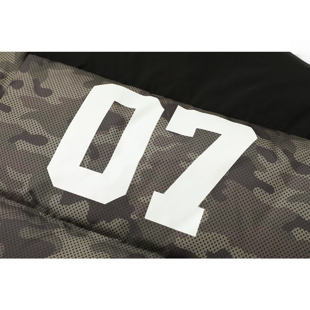 Racing 07 Camouflage Cotton Padded Jacket - Thrashink