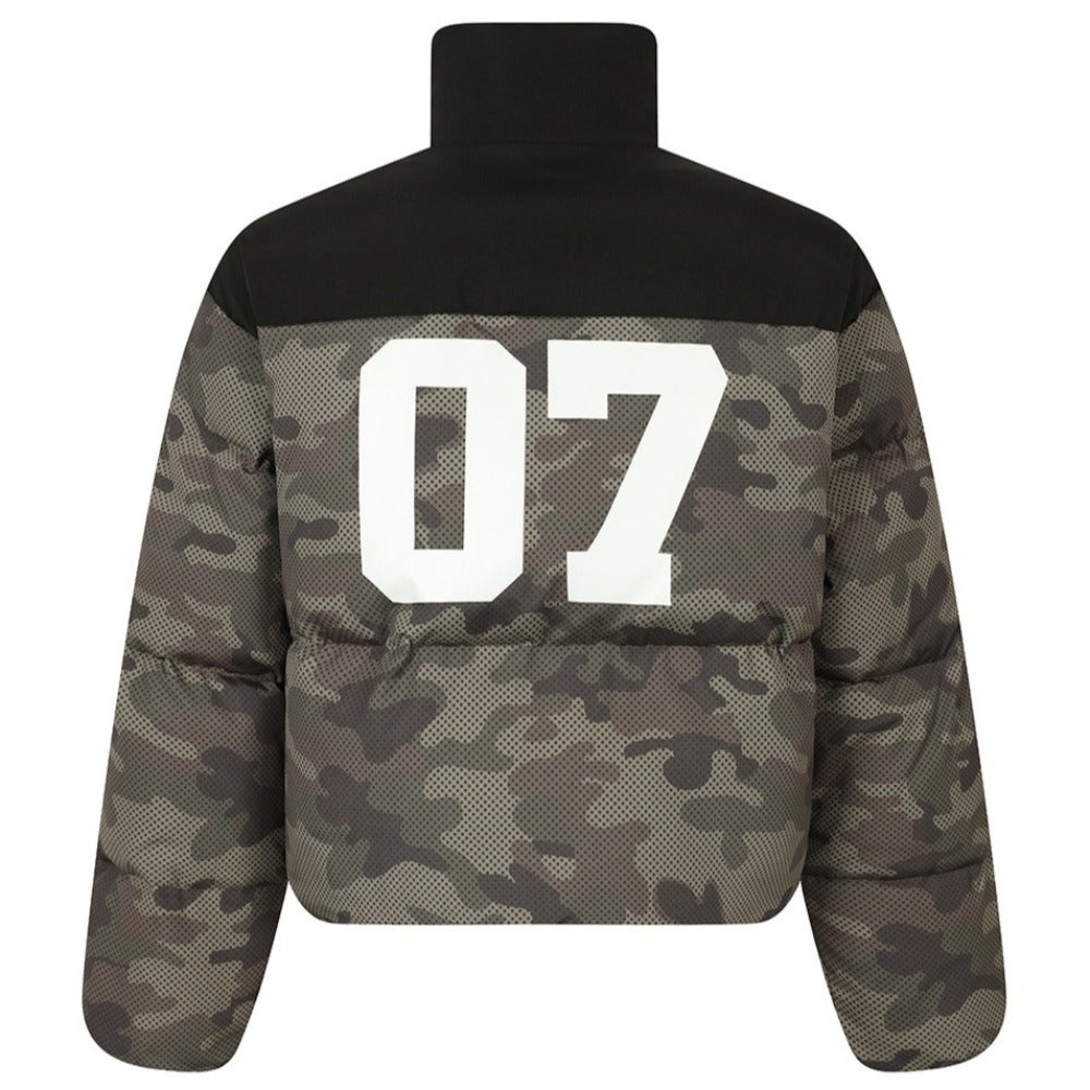 Racing 07 Camouflage Cotton Padded Jacket - Thrashink