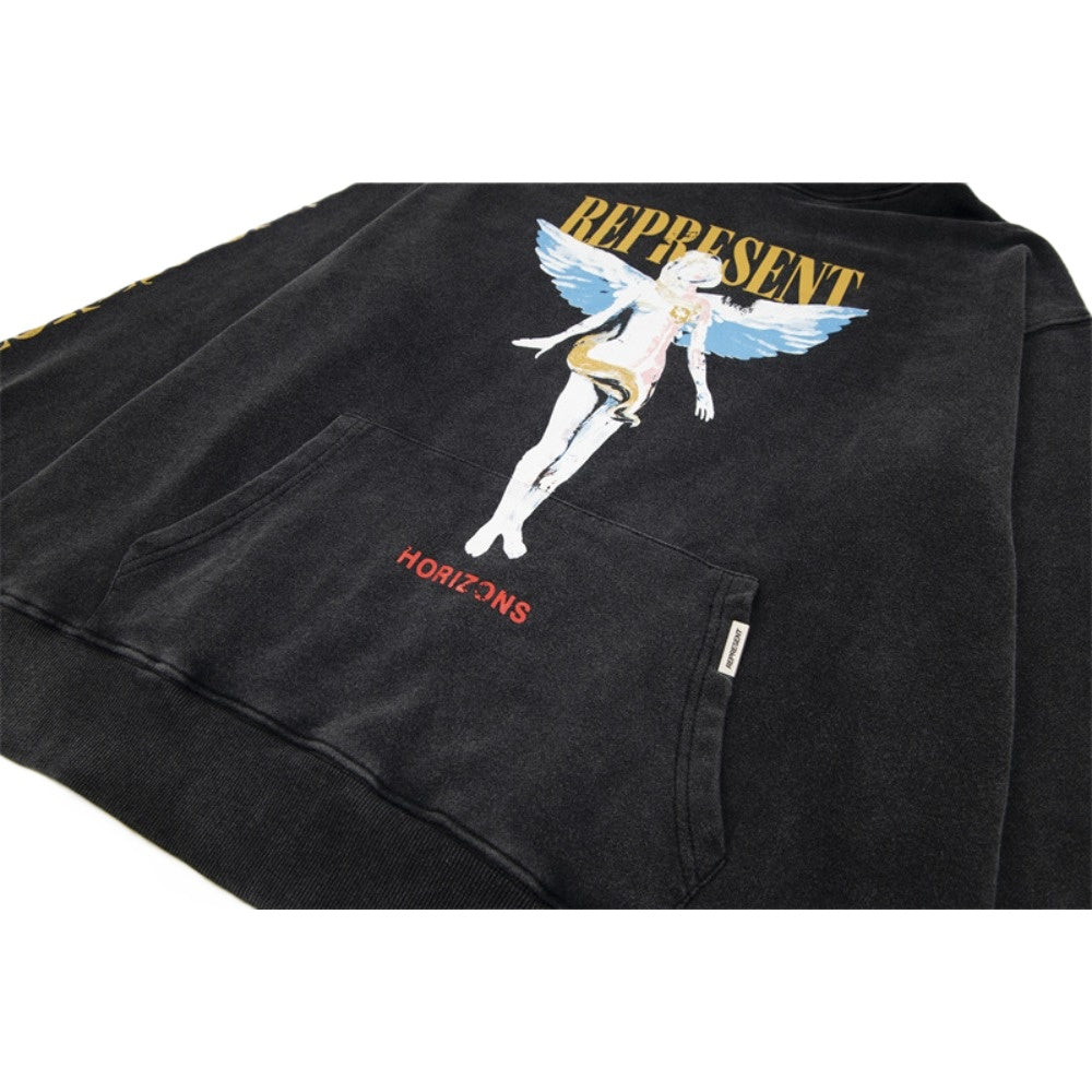 REPRESENT Angel Border Hoodie - Thrashink