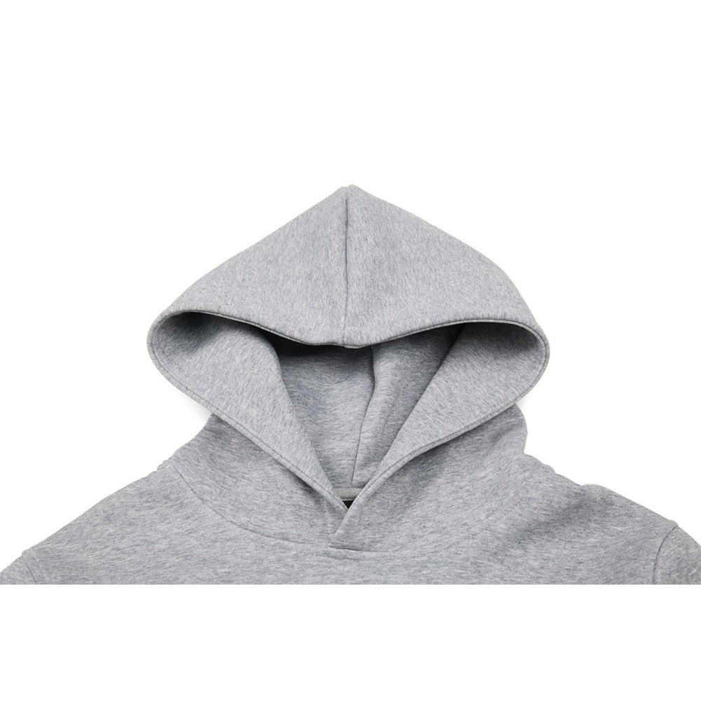 Retro Character Collage Pattern Printed Hoodie - Thrashink