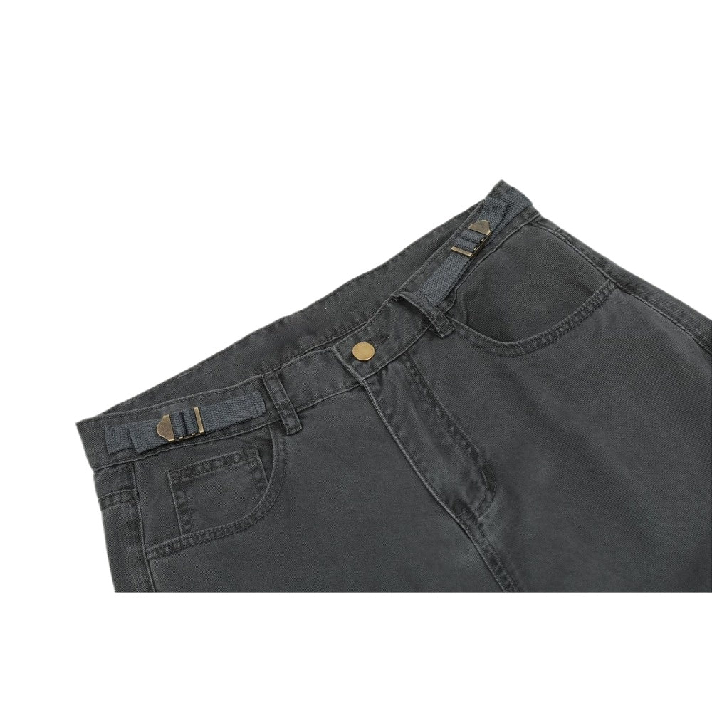 Retro Deconstructed Large Pocket Cargo Pants - Thrashink