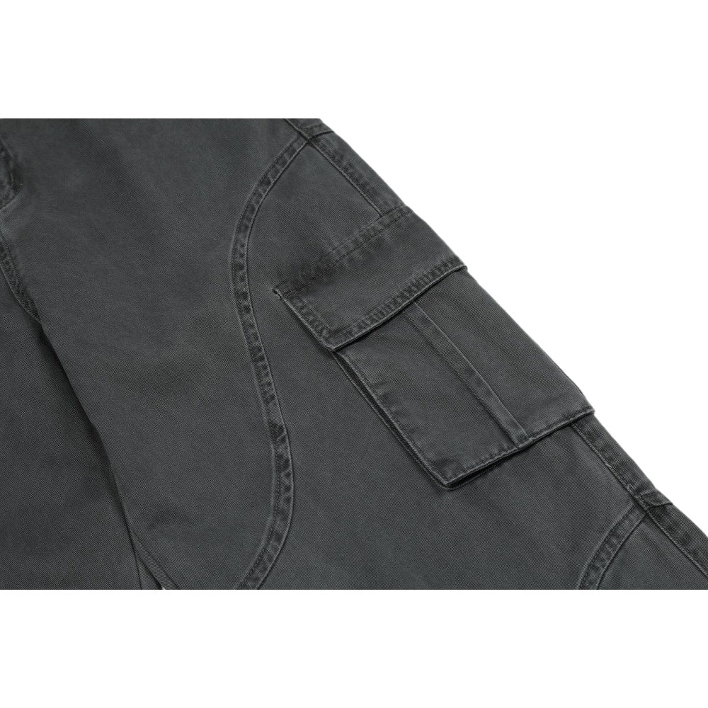 Retro Deconstructed Large Pocket Cargo Pants - Thrashink