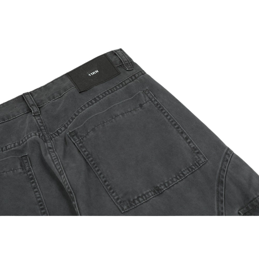 Retro Deconstructed Large Pocket Cargo Pants - Thrashink