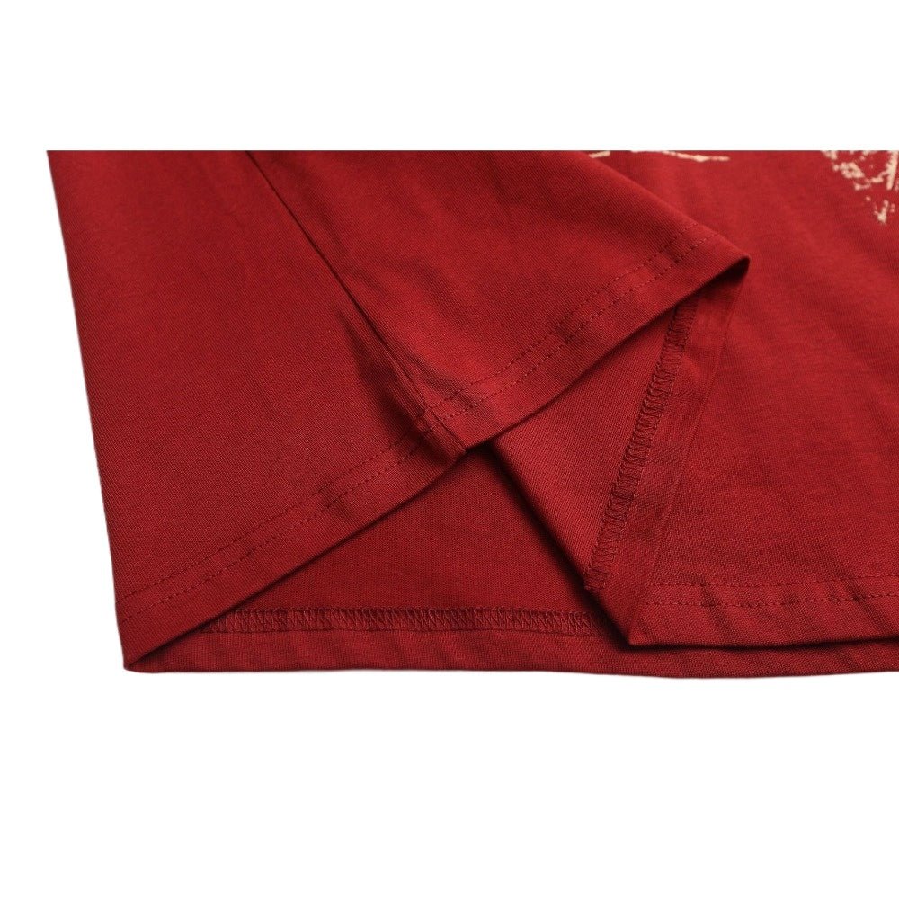 Retro Letter Print Fake Two - piece Shirt - Thrashink