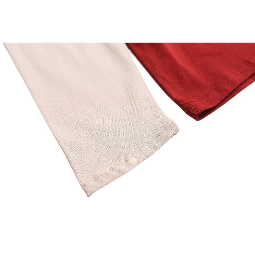 Retro Letter Print Fake Two - piece Shirt - Thrashink