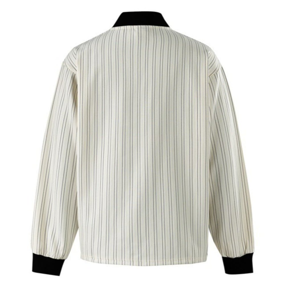 Retro Pinstripe Sport T-Shirt - Thrashink