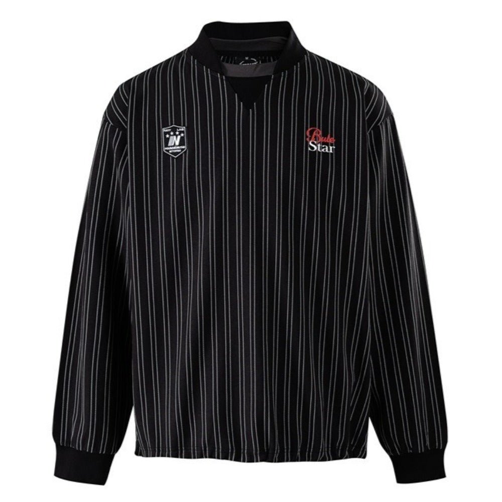 Retro Pinstripe Sport T-Shirt - Thrashink