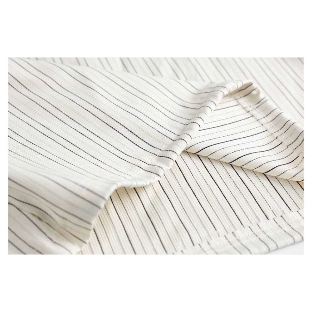 Retro Pinstripe Sport T-Shirt - Thrashink