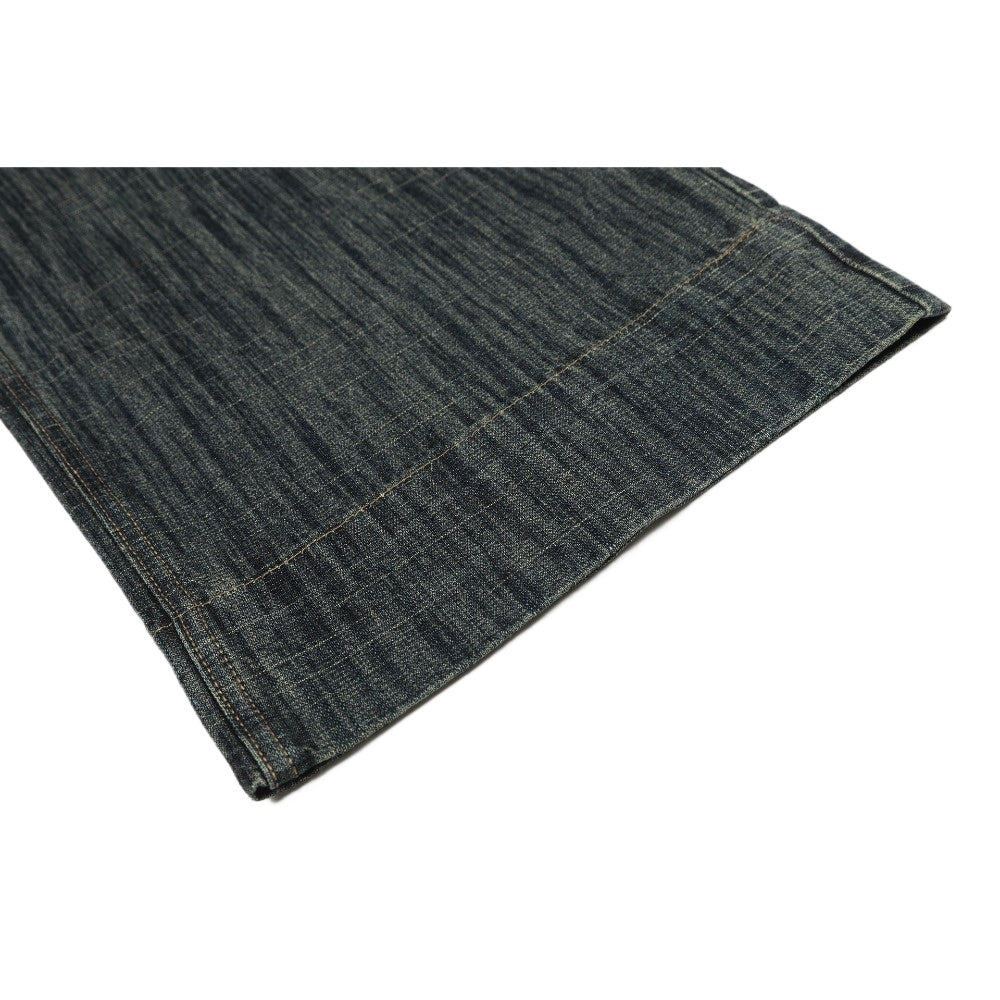 Retro Striped Straight Leg Jeans - Thrashink