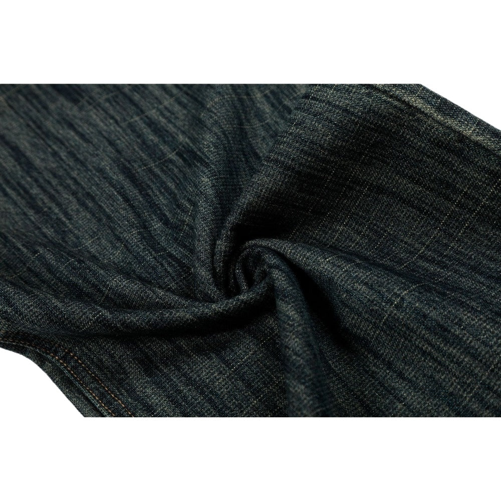 Retro Striped Straight Leg Jeans - Thrashink