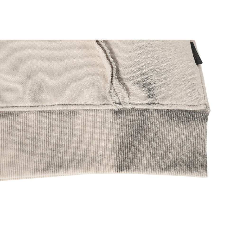 Retro Washed Water Slanted Zipper Hoodie - Thrashink