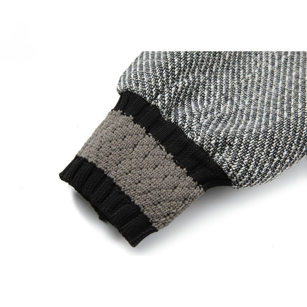 Retro Woven Lapel Jacket - Thrashink