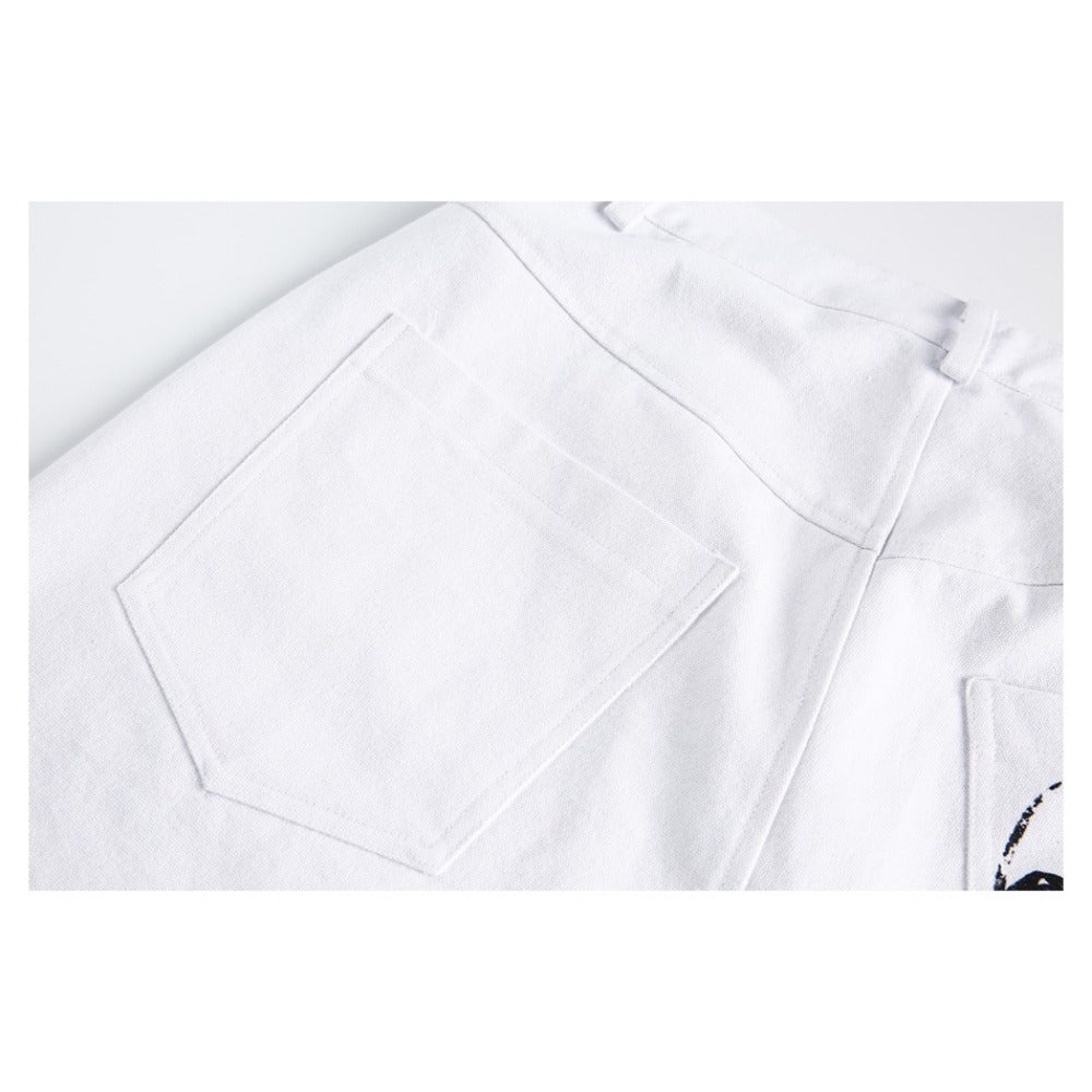 Rhapsody Hand - Painted Graffiti Shorts - Thrashink
