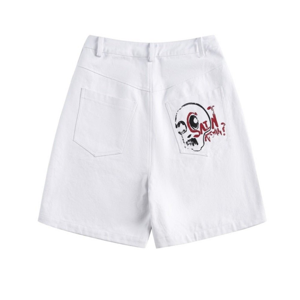 Rhapsody Hand - Painted Graffiti Shorts - Thrashink