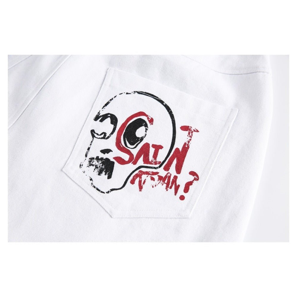 Rhapsody Hand - Painted Graffiti Shorts - Thrashink